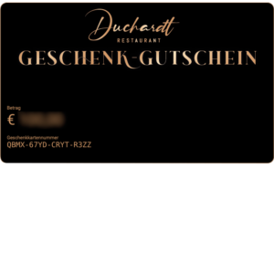 Restaurant Duchardt gift voucher