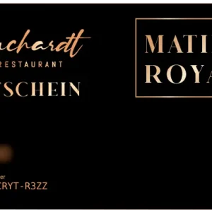 Gift Card Matinée Royale