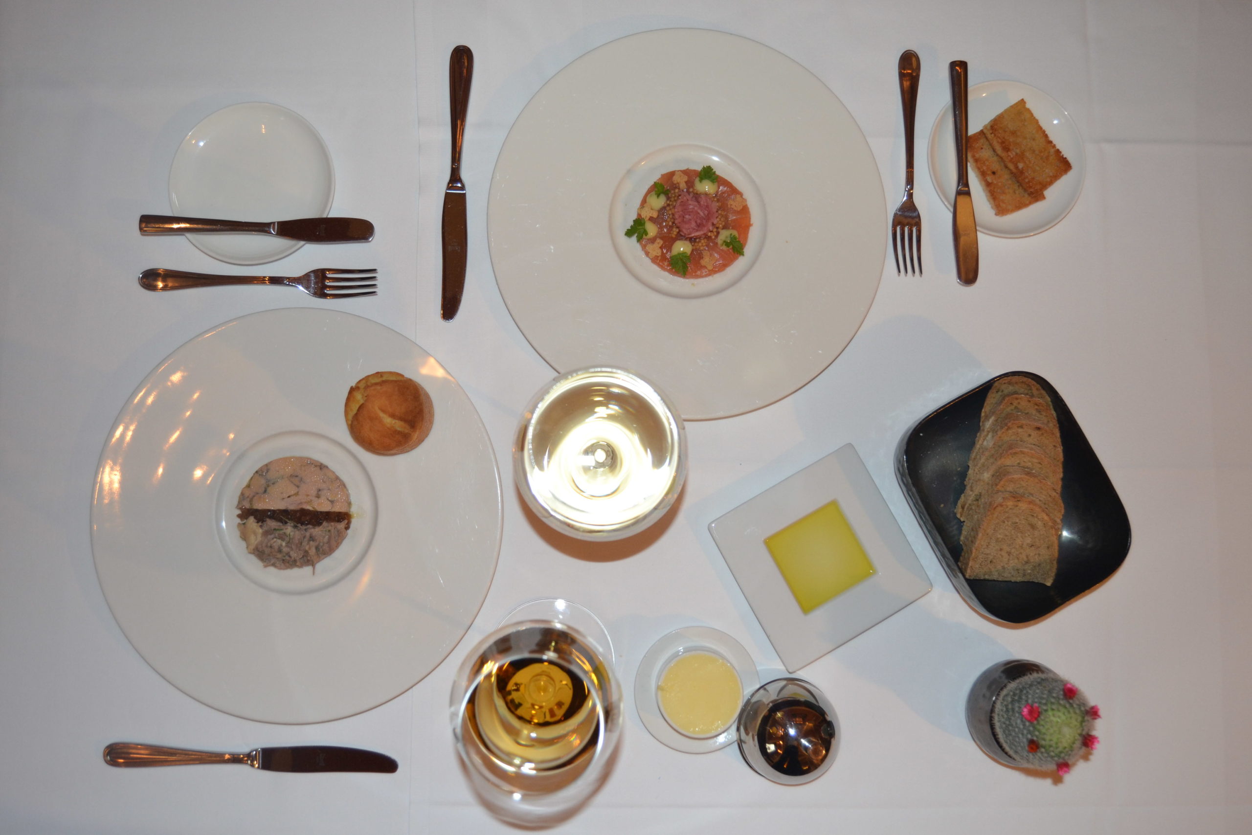 Weinschflaschen im Keller des Restaurant Duchardt